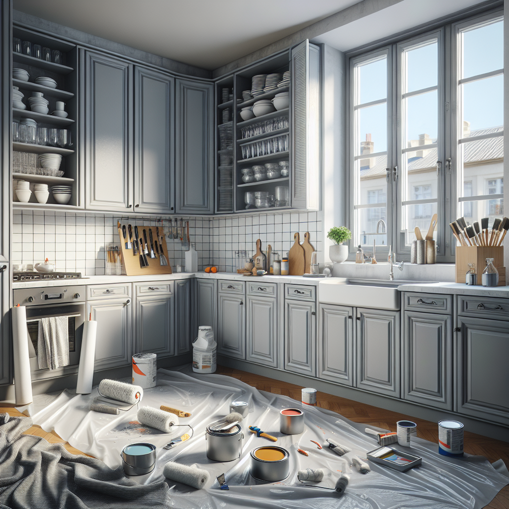 Kuchyň: Jak ušetřit na nátěru (a neprohloupit)...