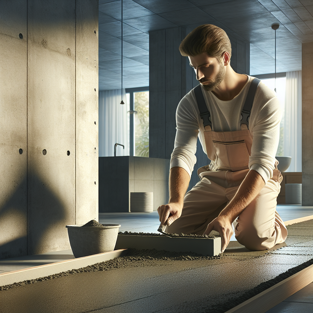 Stavíme v Dobřanech? Betonová stěrka: Kalkulace a nástrahy!