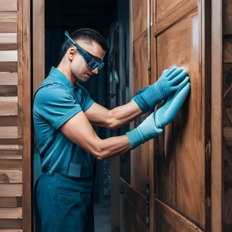 Mytí dveří a zárubní Tlučná: Profi servis, ceny, normy